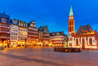 Франкфурт хотоор дамжин Европ, Америк руу аялахад илүү хялбар